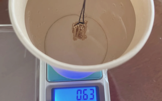 黄金吊水法，在家就能测出黄金真假